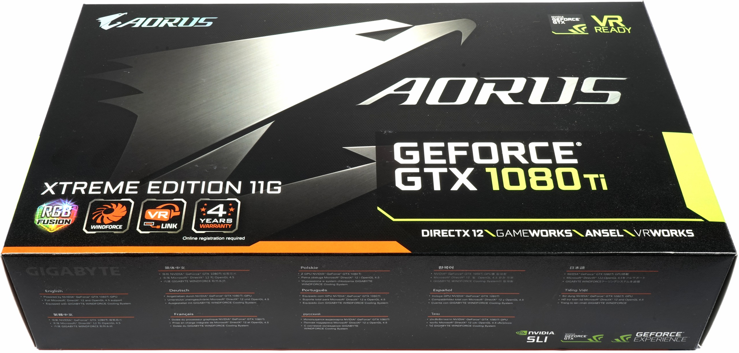 Gigabytes Flagship: Aorus GeForce GTX 1080 Ti Xtreme Edition 11G 