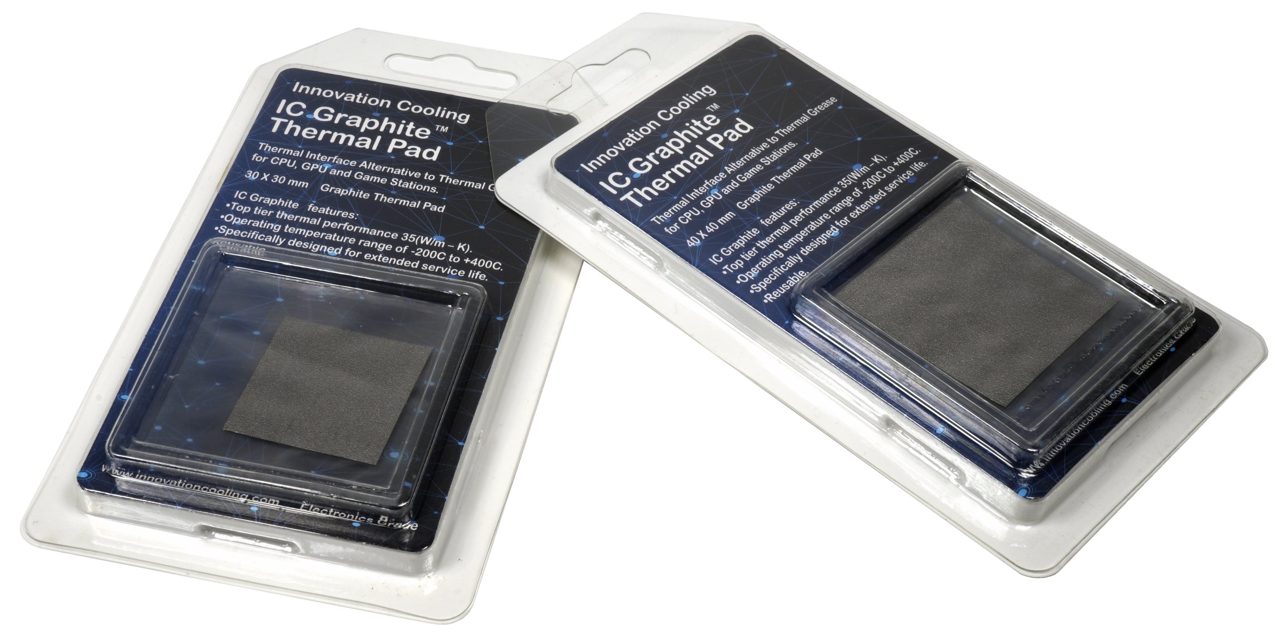 Innovation Cooling IC Graphite Thermique Pad 40 X40 mm 