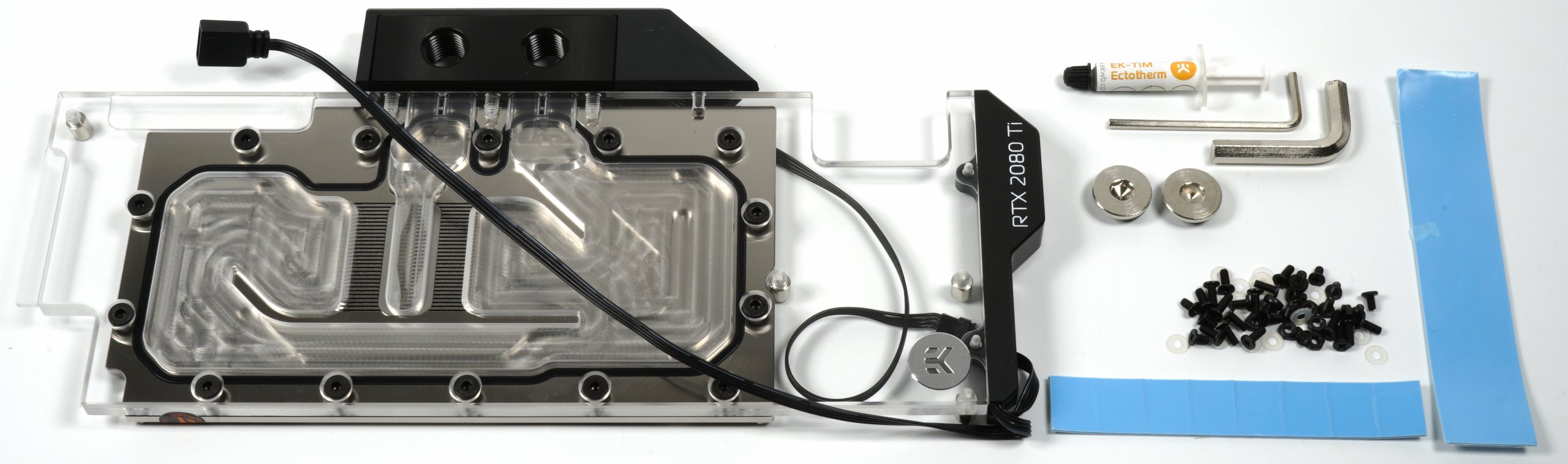 Four water blocks for the GeForce RTX 2080 Ti in final comparison 