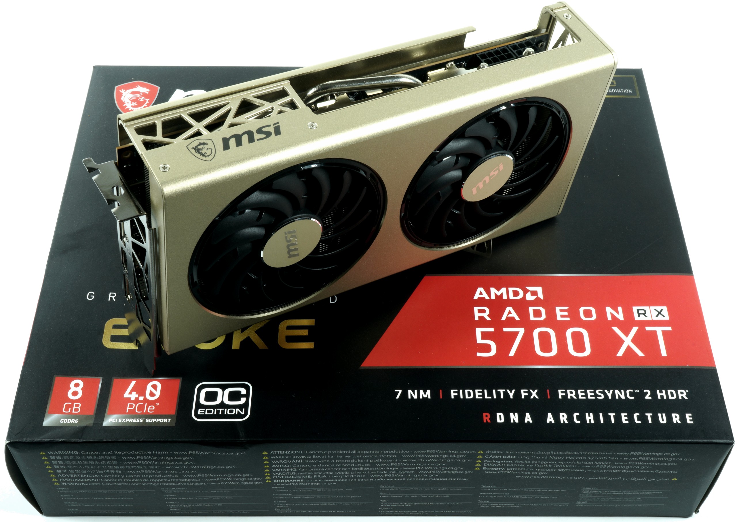 MSI Radeon RX 5700 XT Evoke OC Edition tested – butter or