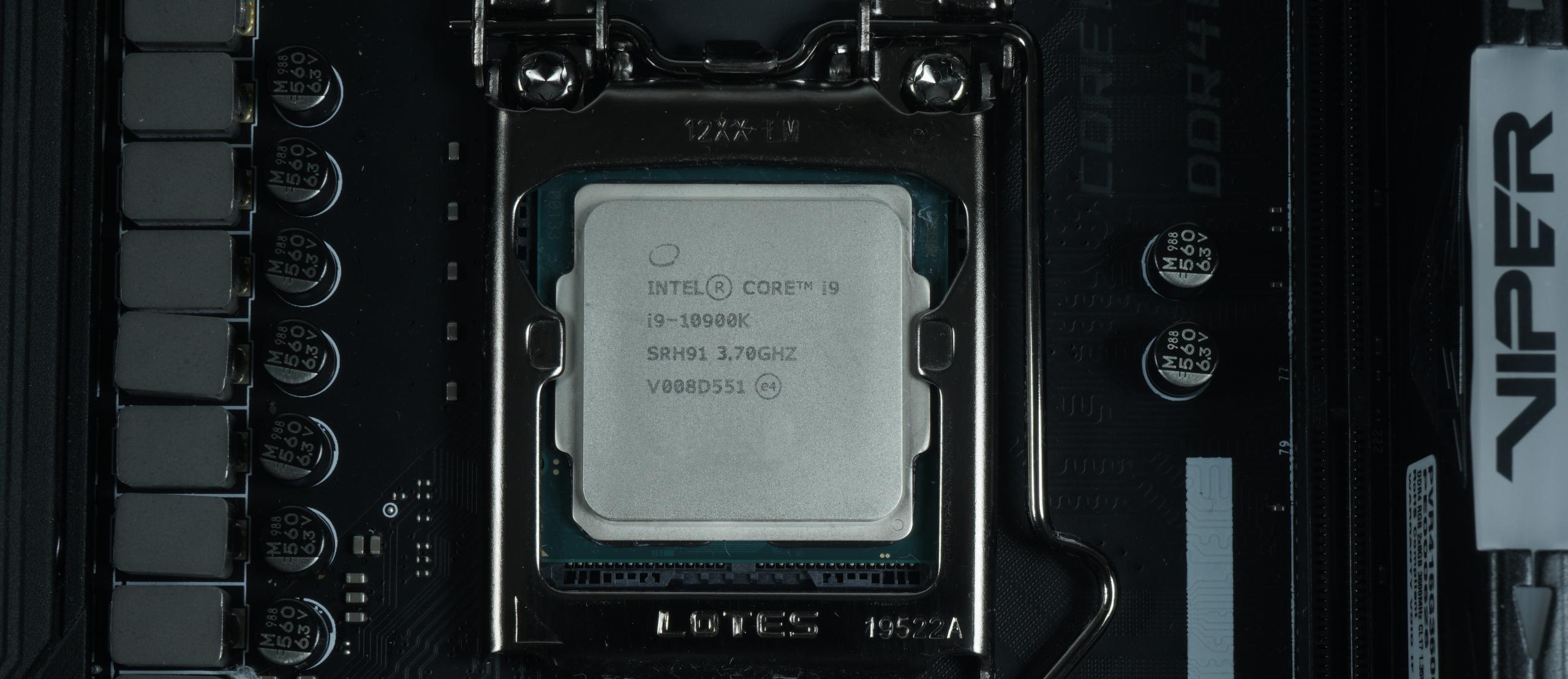 Intel core i9 10900. I9 10900k.