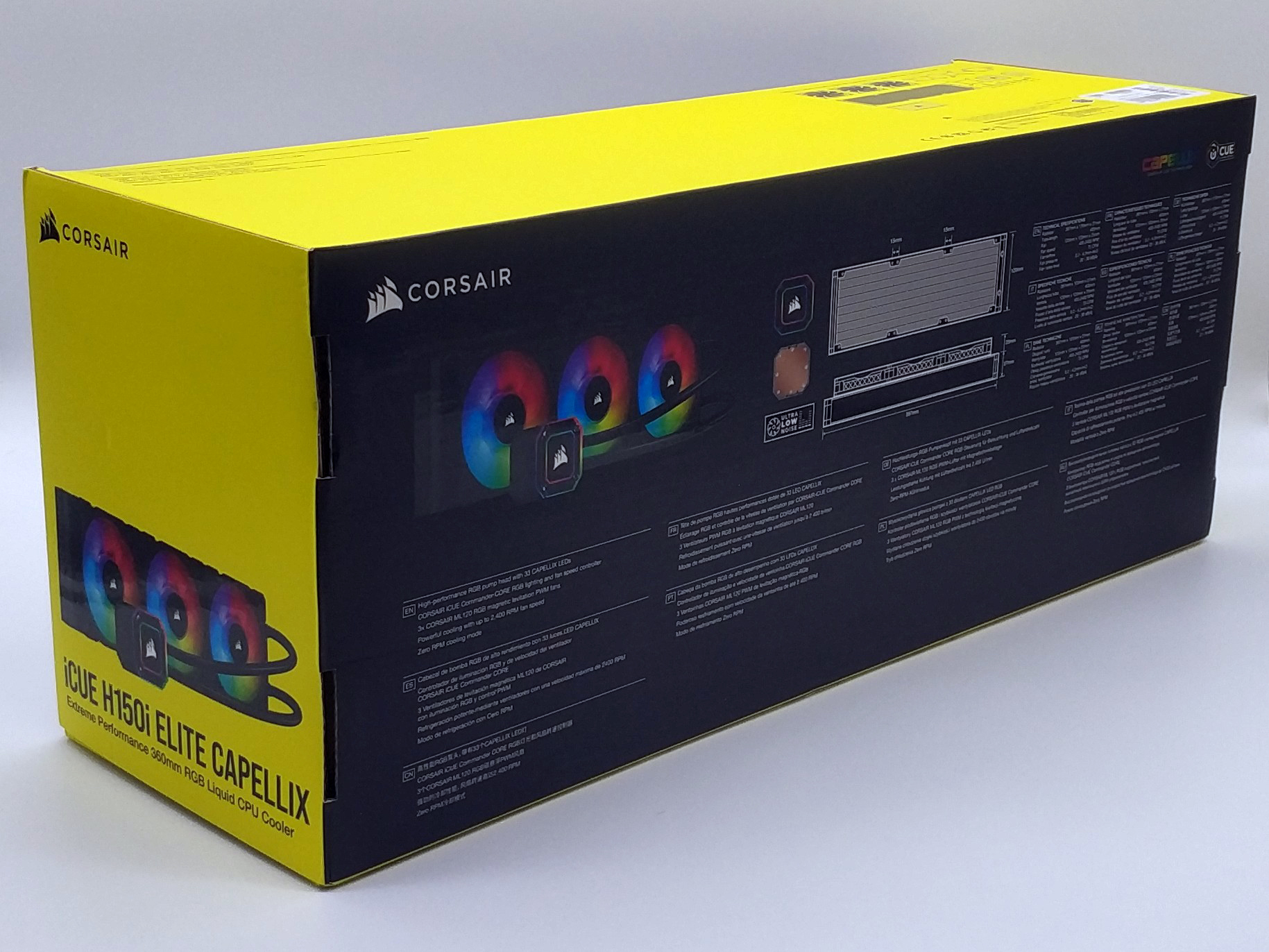 Corsair H150i ELITE CAPELLIX in the test – strong cooling with next-gen RGB