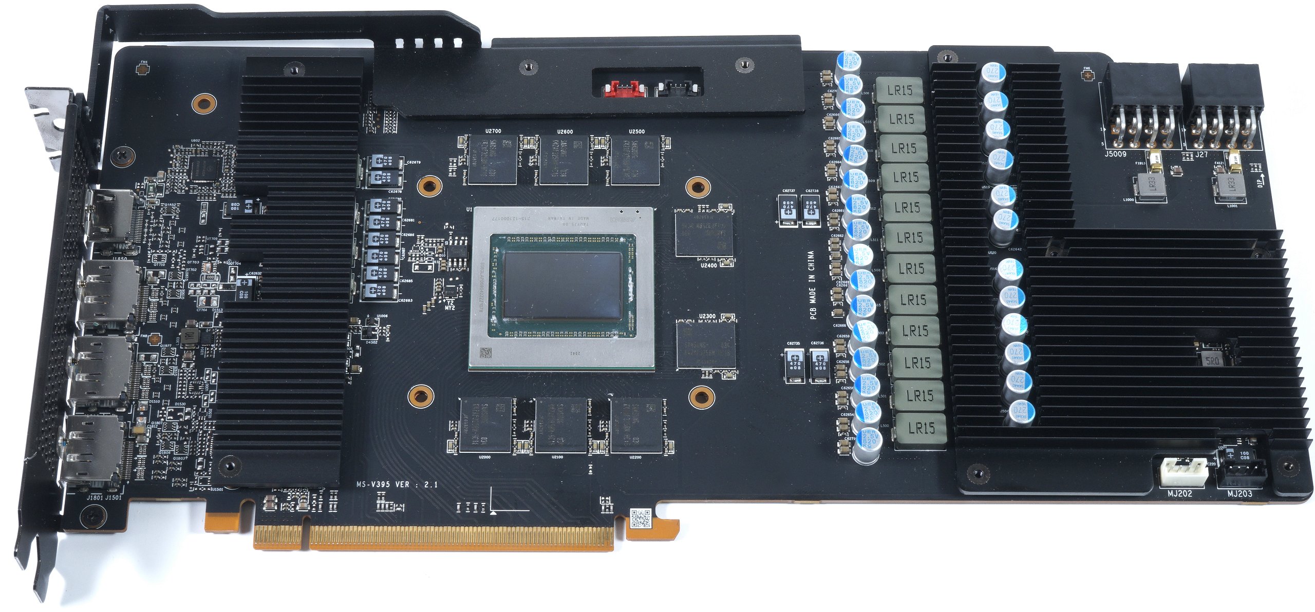 MSI Radeon RX 6800 XT Gaming X Trio Review - Circuit Board Analysis