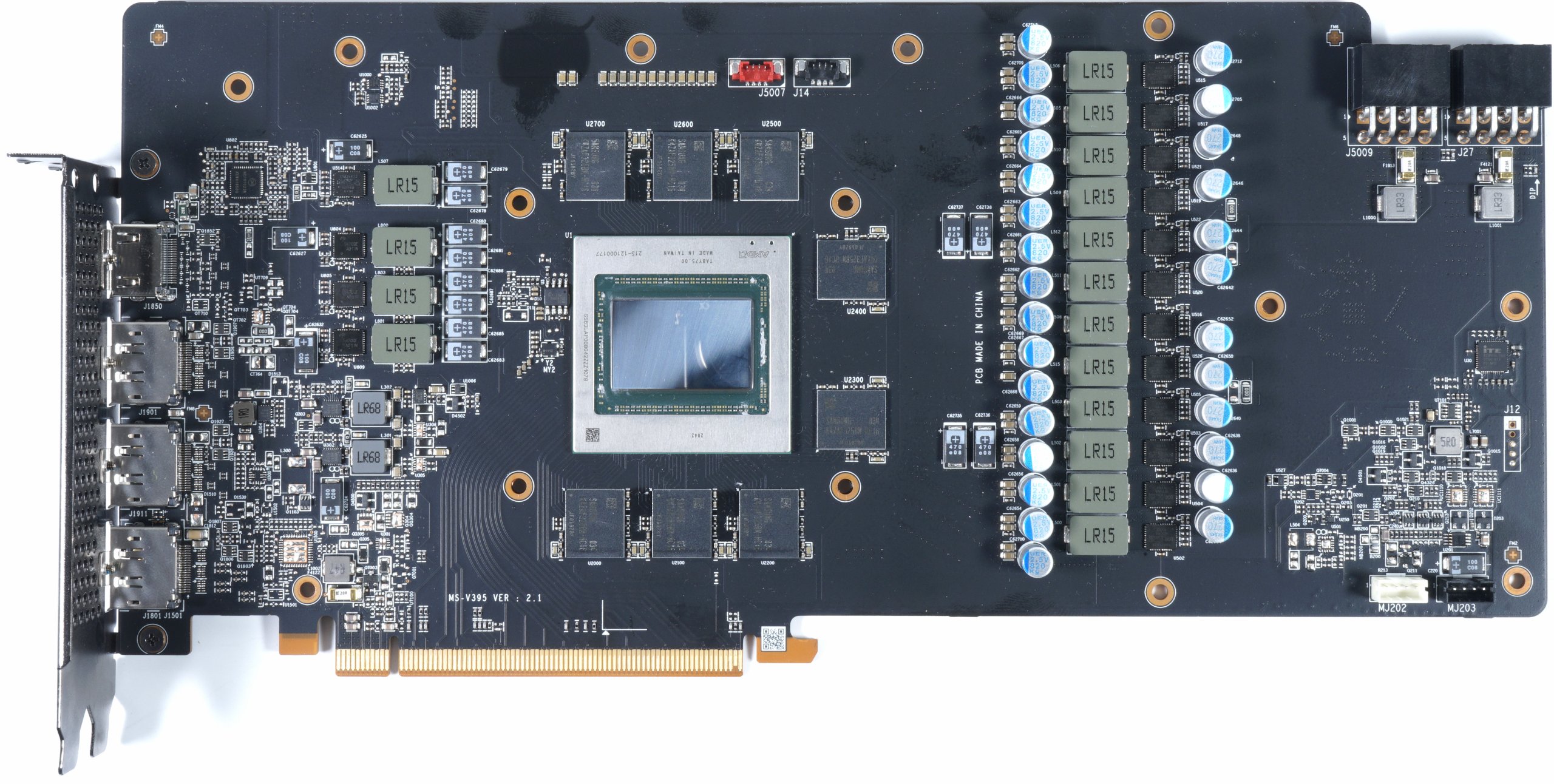 MSI Radeon RX 6800 XT Gaming X Trio Review - Power Consumption
