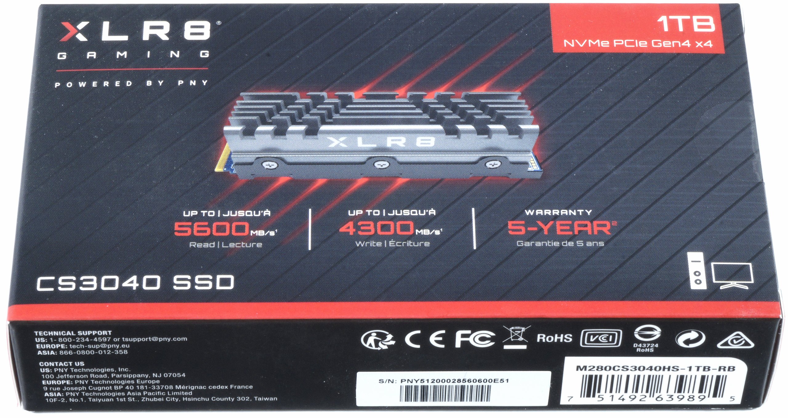 PNY XLR8 CS3040 NVMe M.2 SSD 1 TB Review - The nuances make the