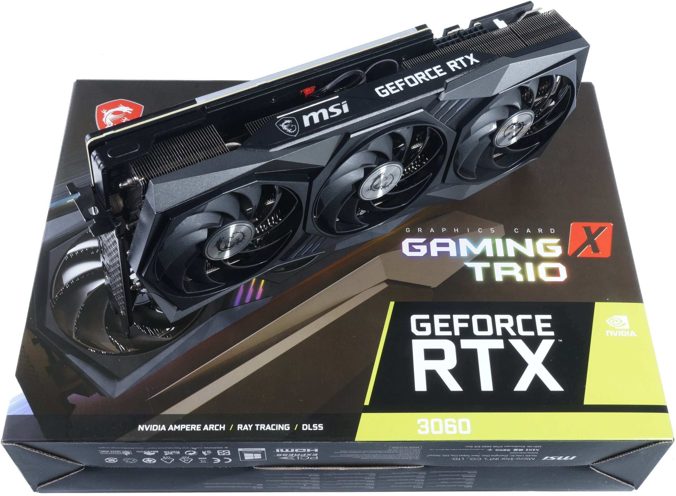 NVIDIA GeForce RTX 3060 12 GB Review with a custom card. Is the MSI RTX  3060 Gaming X Trio the new Ampere entry-level drug? | igor'sLAB