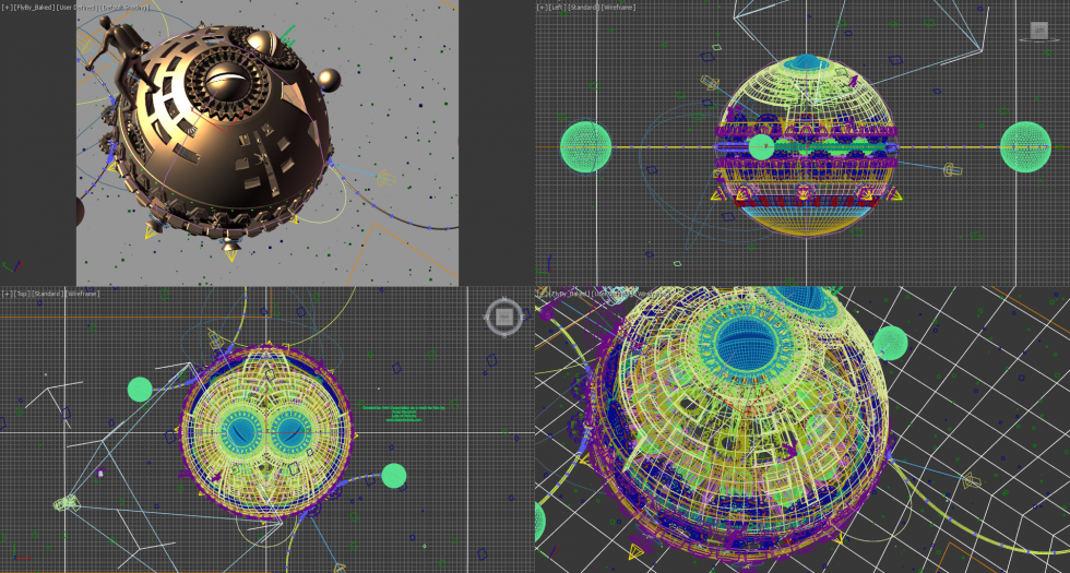 3dsmax_Space_Wireframe