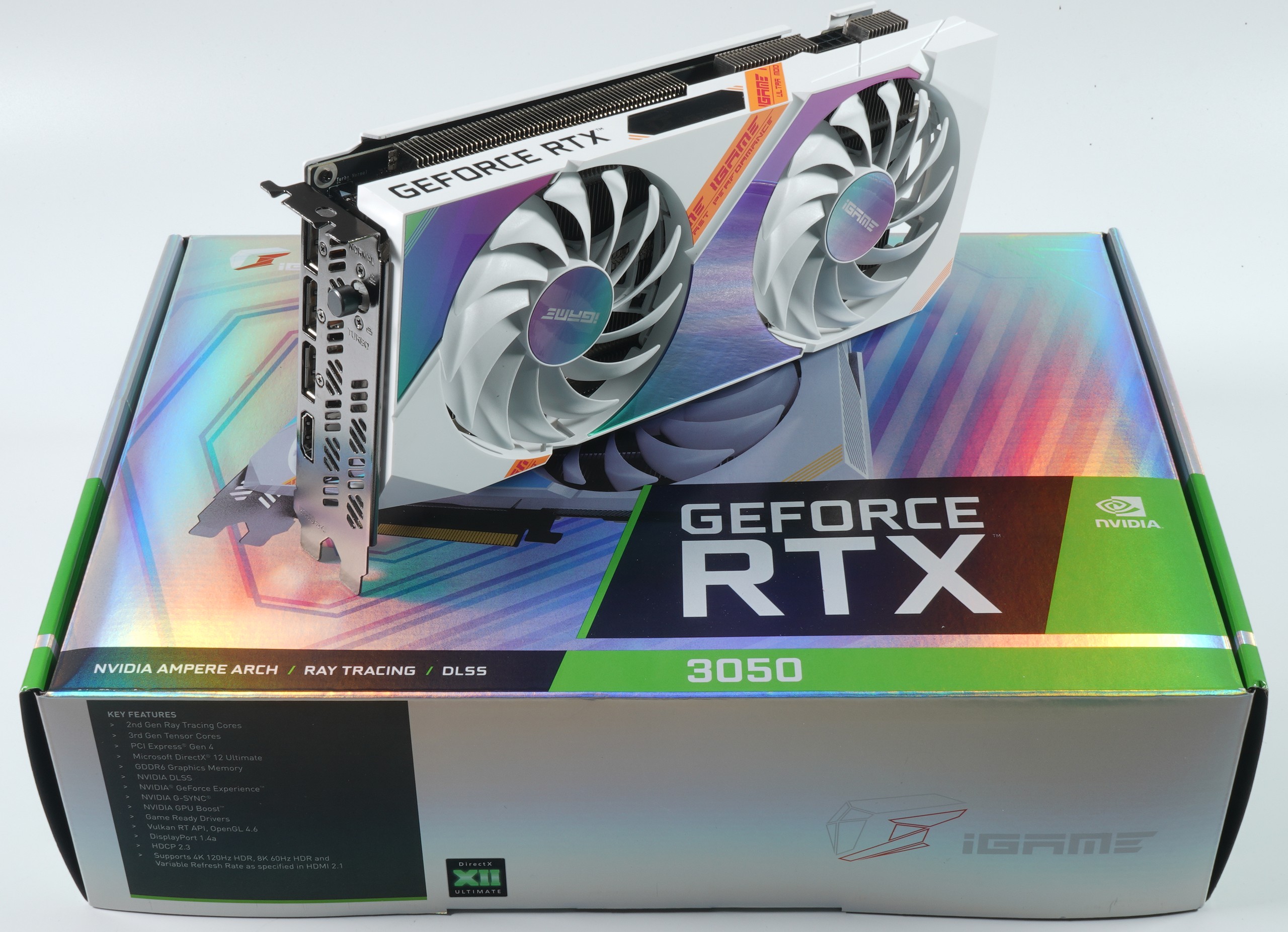 Colorful iGame RTX 3050 8GB Review - Imported exotic with a special Turbo button | igor´sLAB