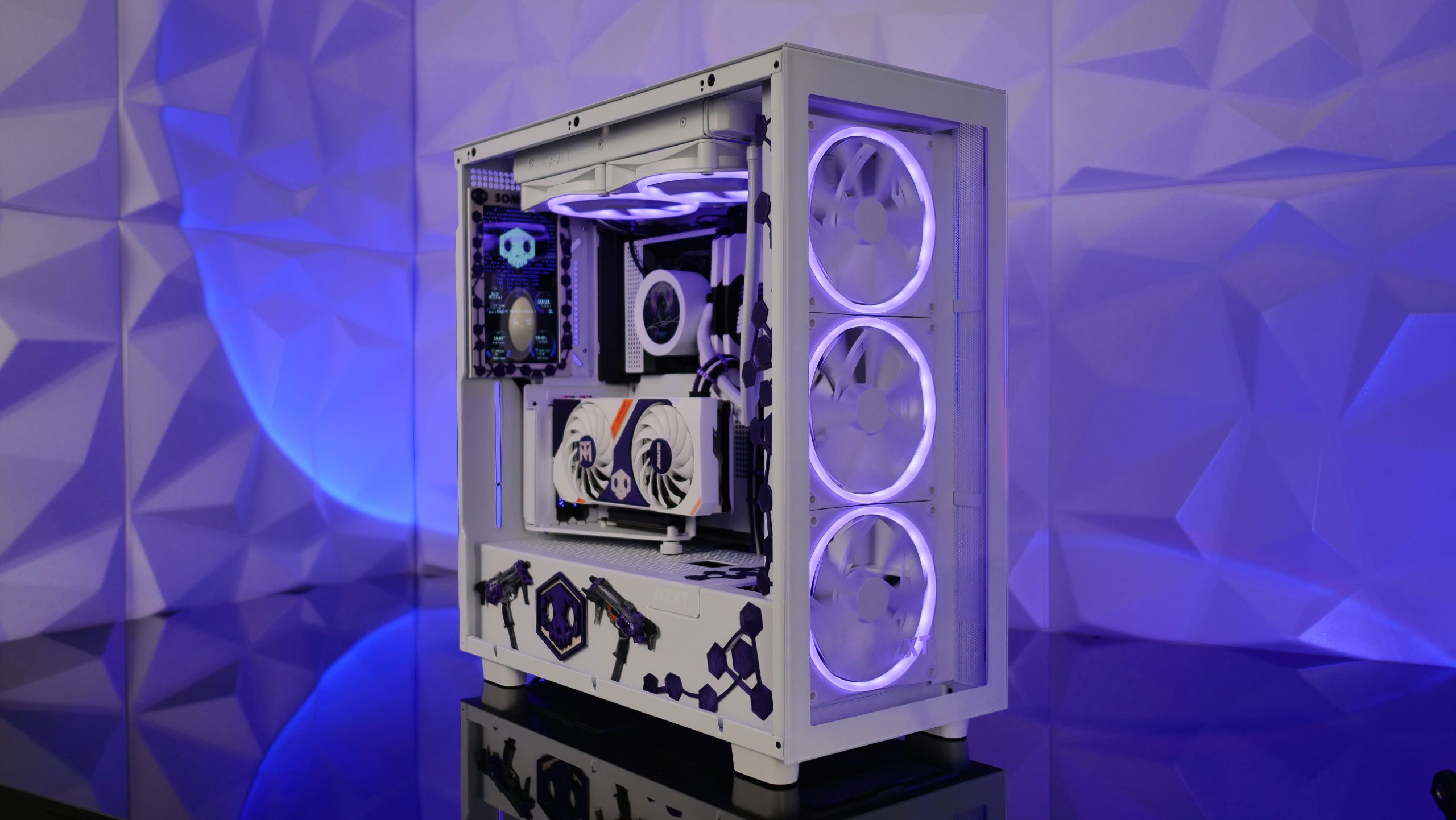 impulso píldora medias NZXT H7 Elite PC Case Review - Decent entry including own modding in the  Overwatch universe | igor´sLAB