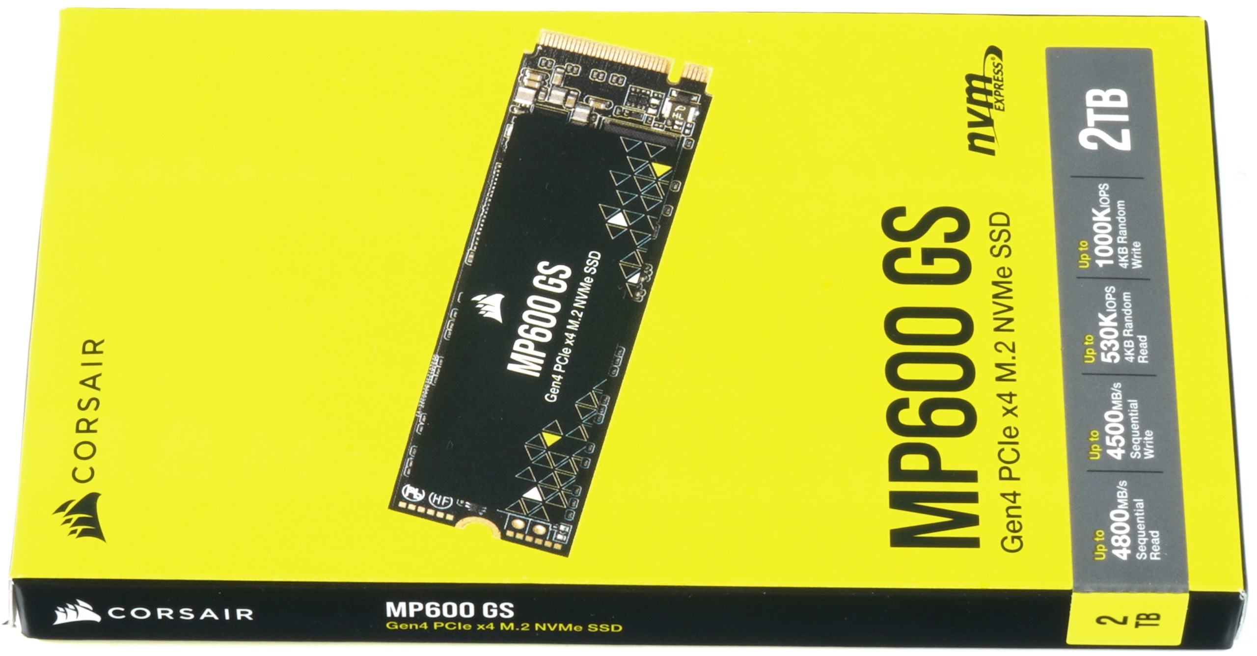 División Peregrino tienda CORSAIR MP600 GS 2 TB NVMe SSD Review - Solid mid-range without real  weaknesses | igor´sLAB