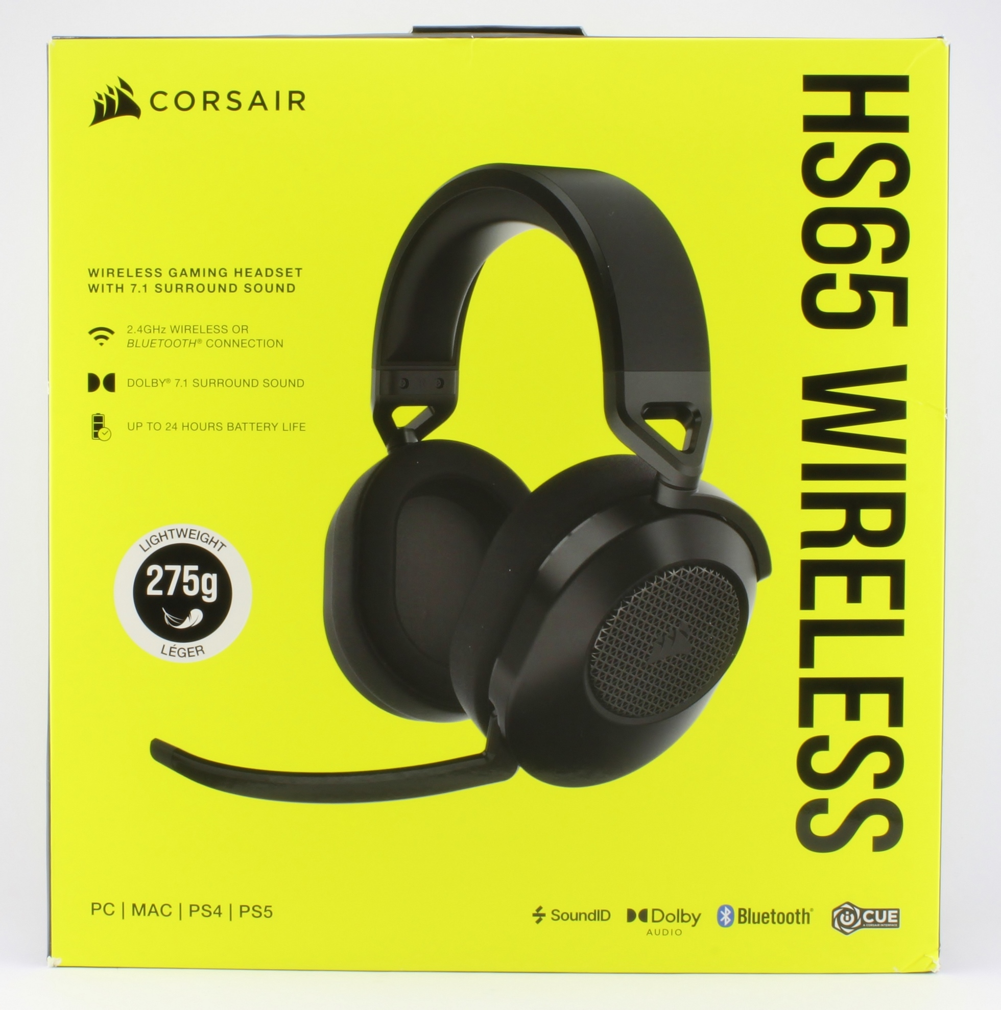 CORSAIR HS65 Wireless Review - Solid mid-range gaming headset at a premium  price | igor´sLAB
