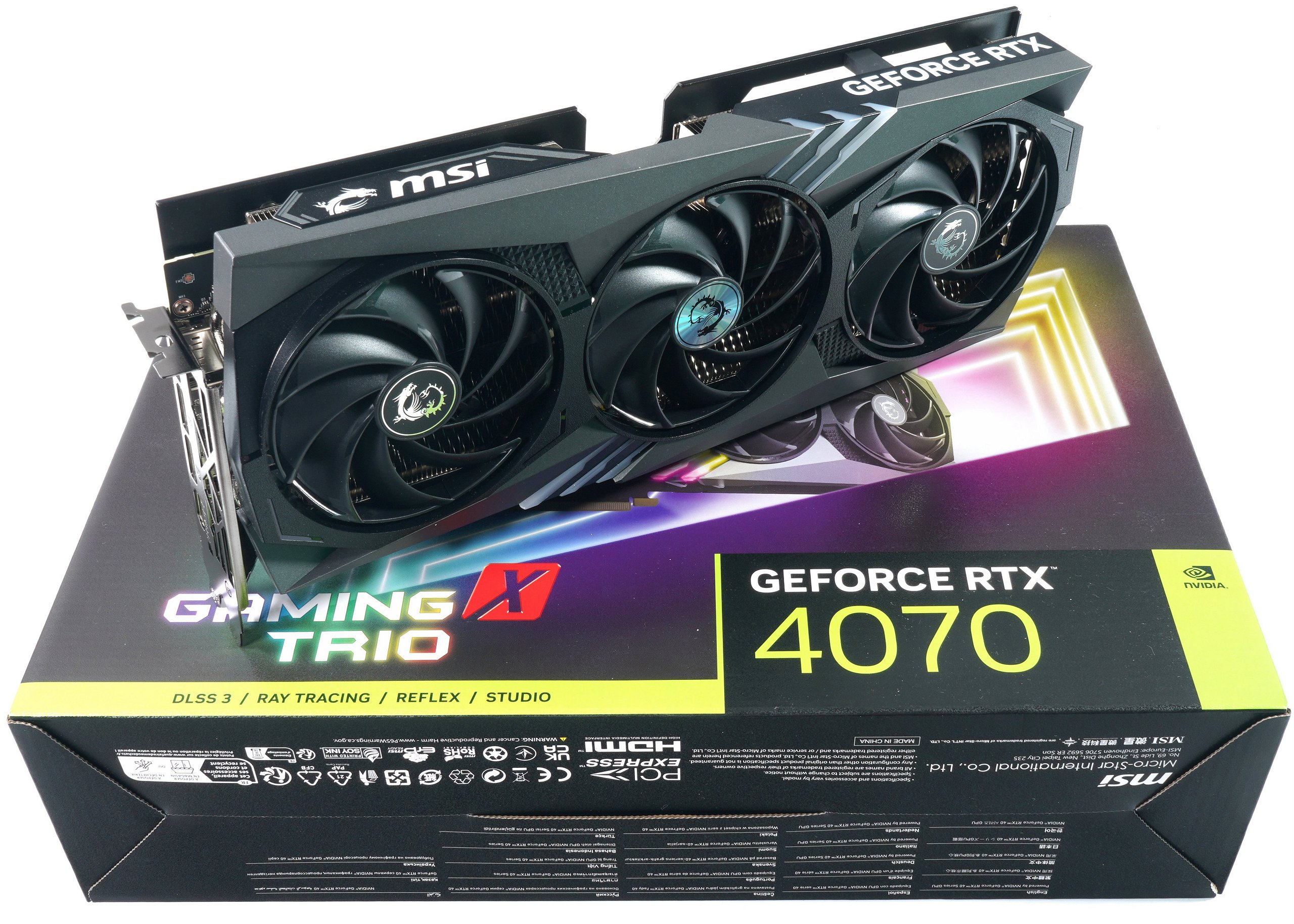 MSI Gaming GeForce RTX 4070 Ti SUPER Video Card RTX 4070 Ti SUPER 16G  GAMING X SLIM 