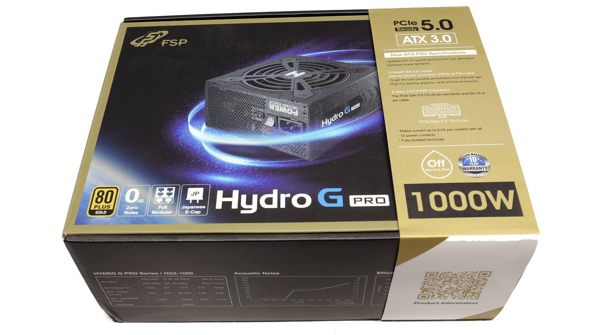 FSP Hydro G Pro 1000W ATX v3.0 in test - How good is cheap?