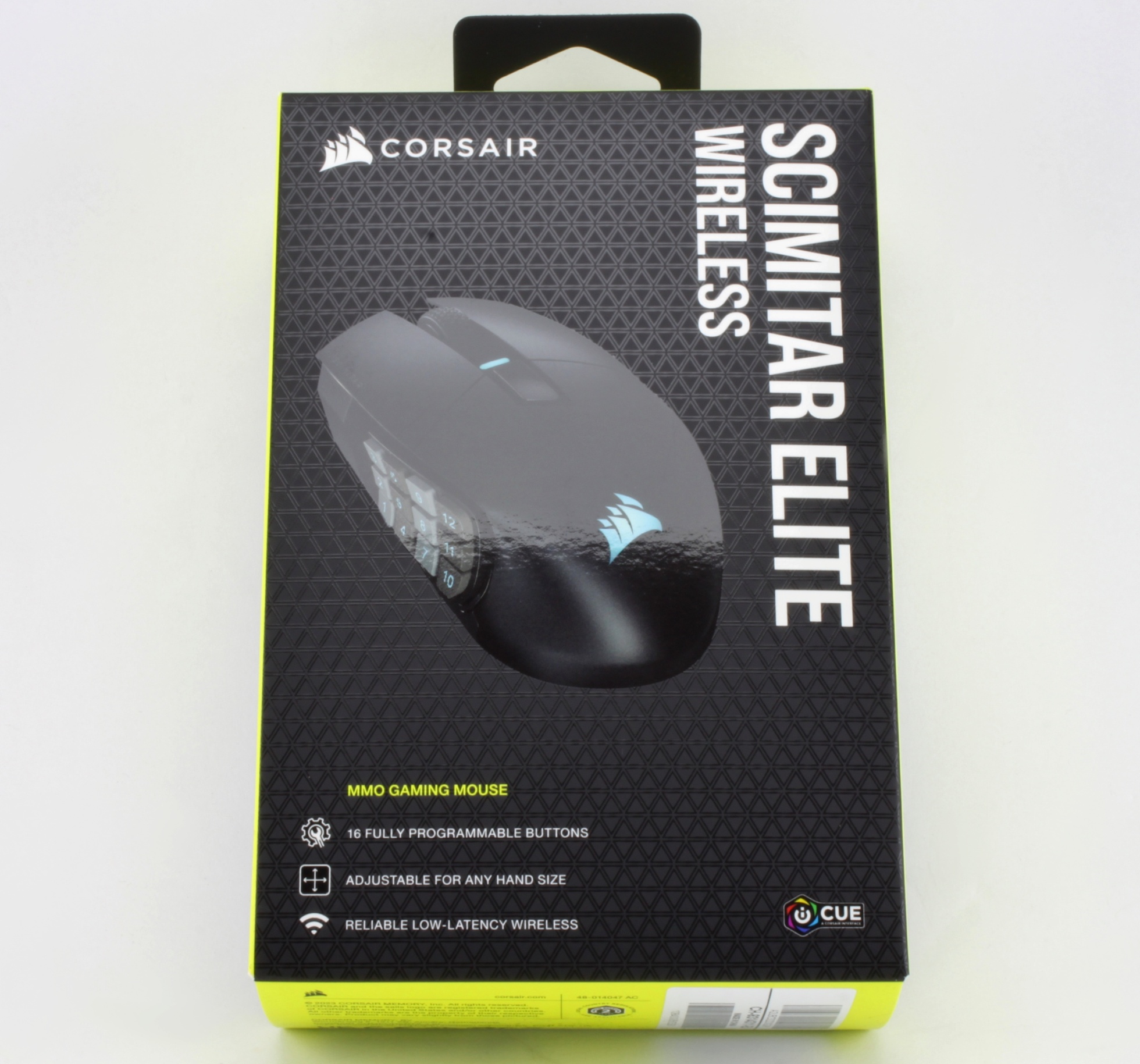 CORSAIR SCIMITAR Elite Wireless Review - Slightly obese MMO wireless mouse  with sliding side buttons | igor´sLAB