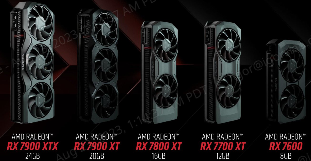 AMD fills the gap and also releases the unicorn: Radeon RX 7800XT