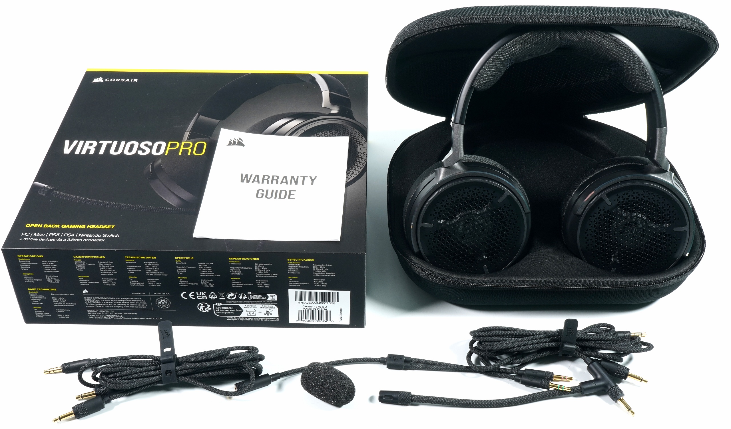 Corsair Virtuoso Pro review - Open headset with the qualities of good  stereo headphones | igor´sLAB | Kopfhörer
