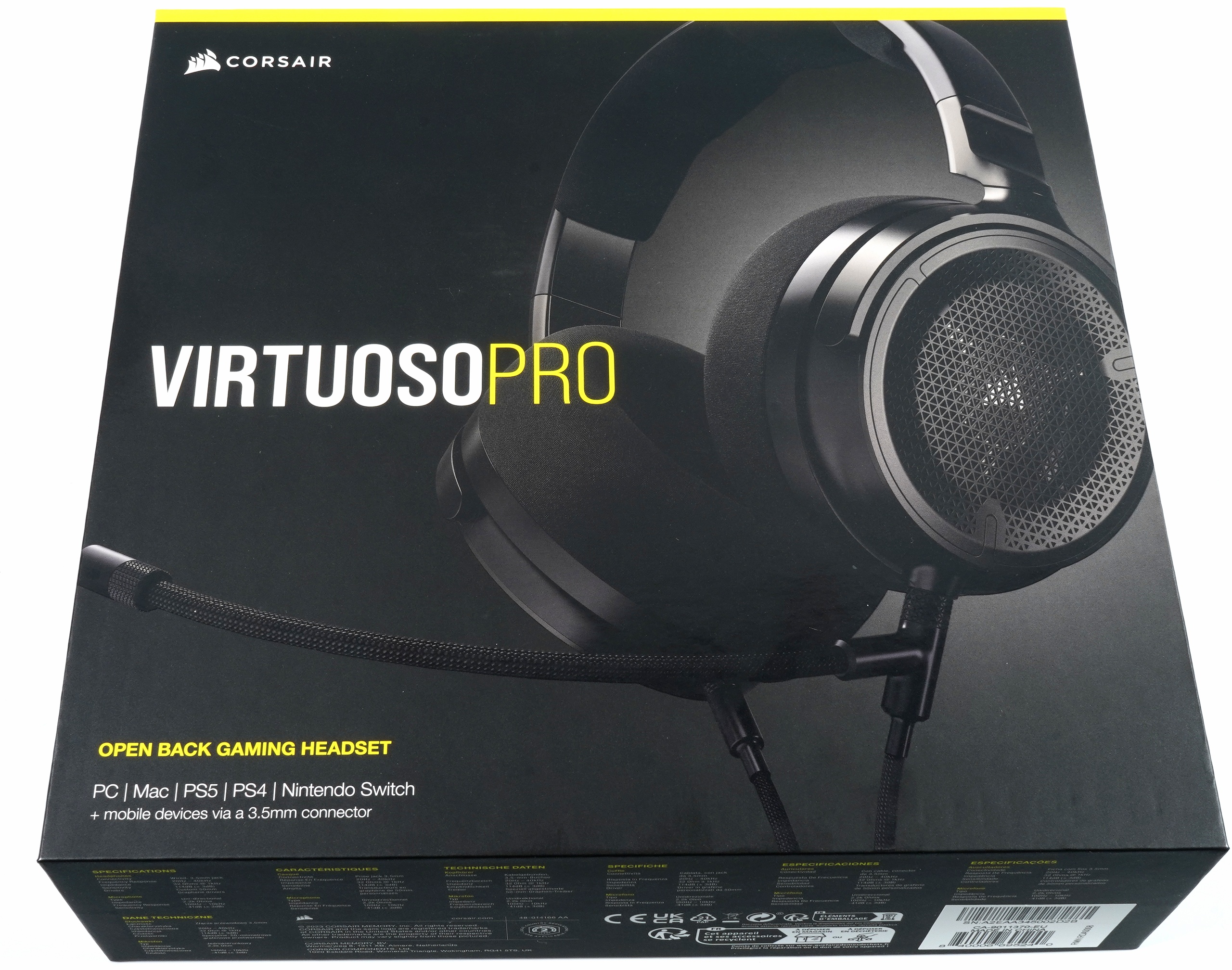 headset stereo - Virtuoso Corsair the | good with qualities review Pro Open igor´sLAB of headphones