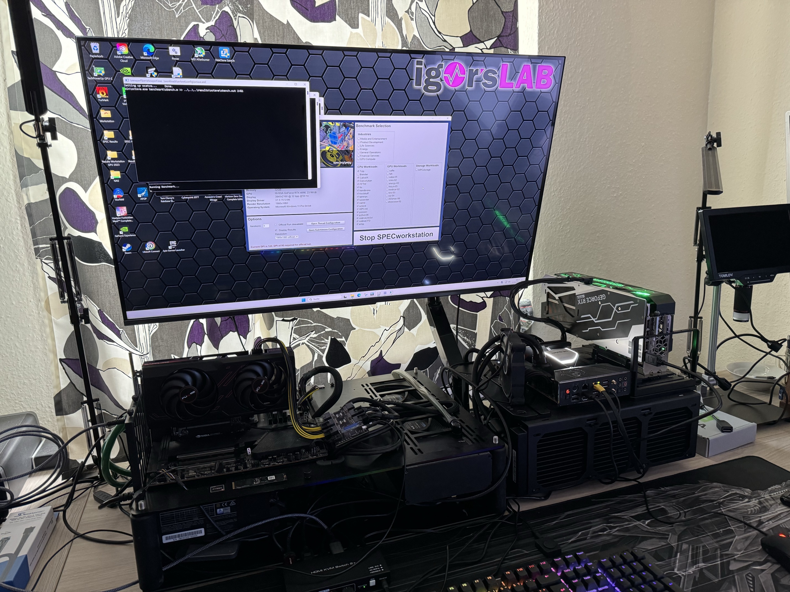 Workstation tests, a Z690 board and Intel’s Core i9-13900K with old and new profiles: This is how (not only) the weekend dies (teaser)