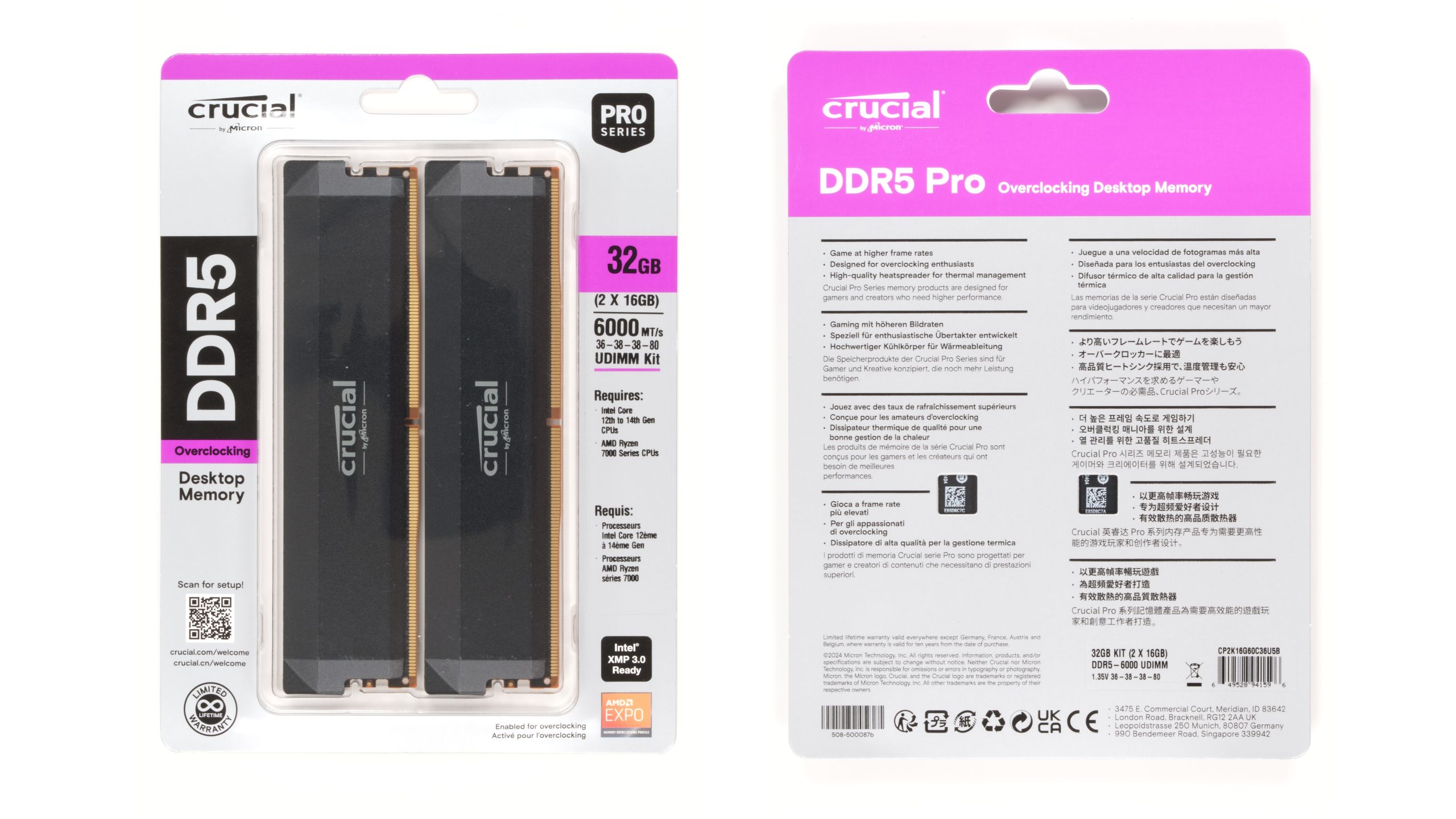 Micron's next DDR5 evolution - Crucial DDR5 Pro and Pro overclocking kits review with Teardown and OC